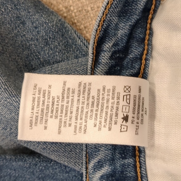 Joe's Jeans Wide Leg Cropped High Rise Jeans 28 - Picture 11 of 12